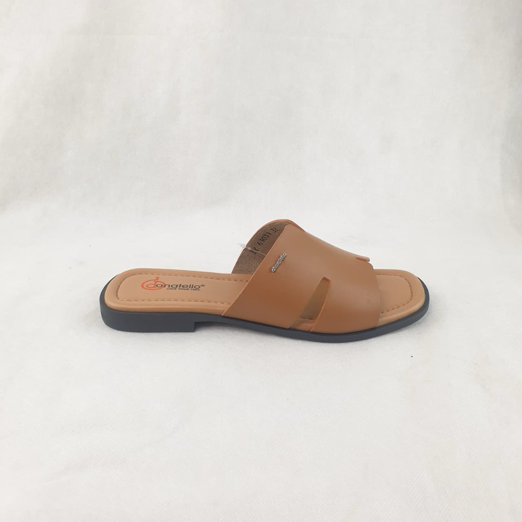 ISM - Donatello/IY.61031 Sandal Flat Simple Wanita - Sandal Flat Ringan Santai Wanita