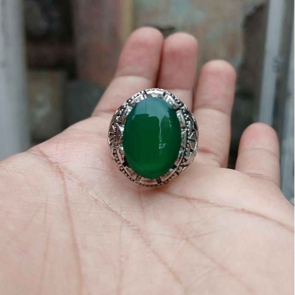 cincin batu akik yaman ahdor natural