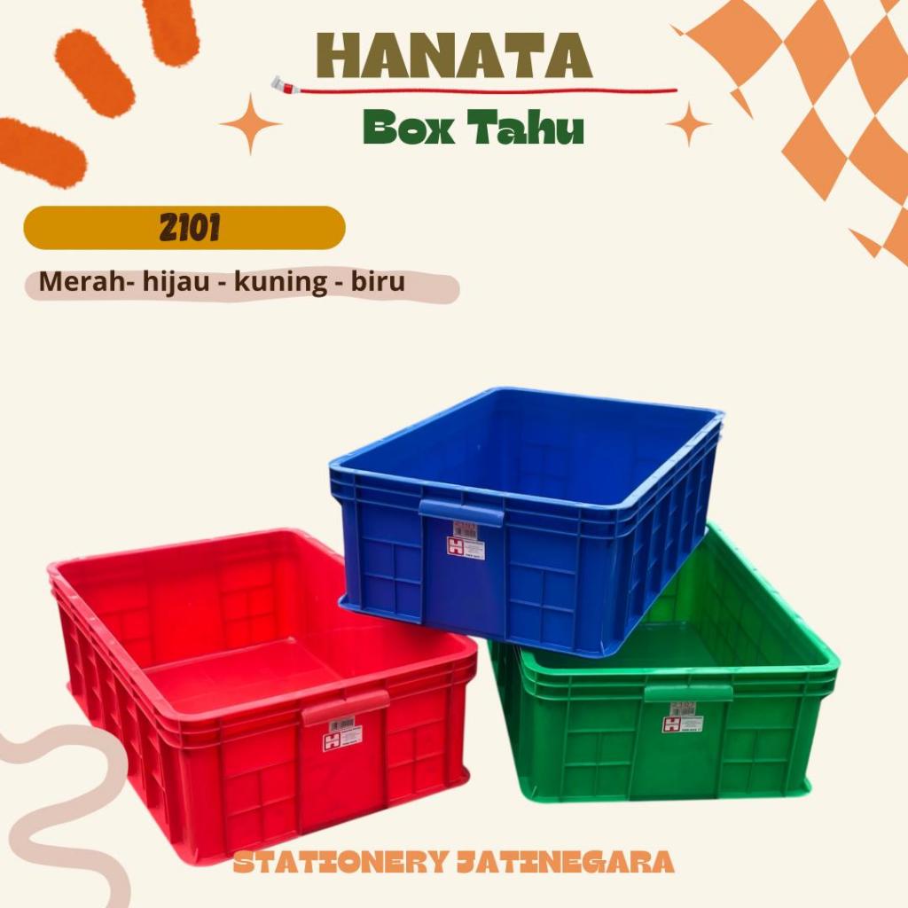 HANATA - Box Tahu Hanata 2101 Container Box Industri / Box Industri Serbaguna /Box Rapat Hanata/ Kra