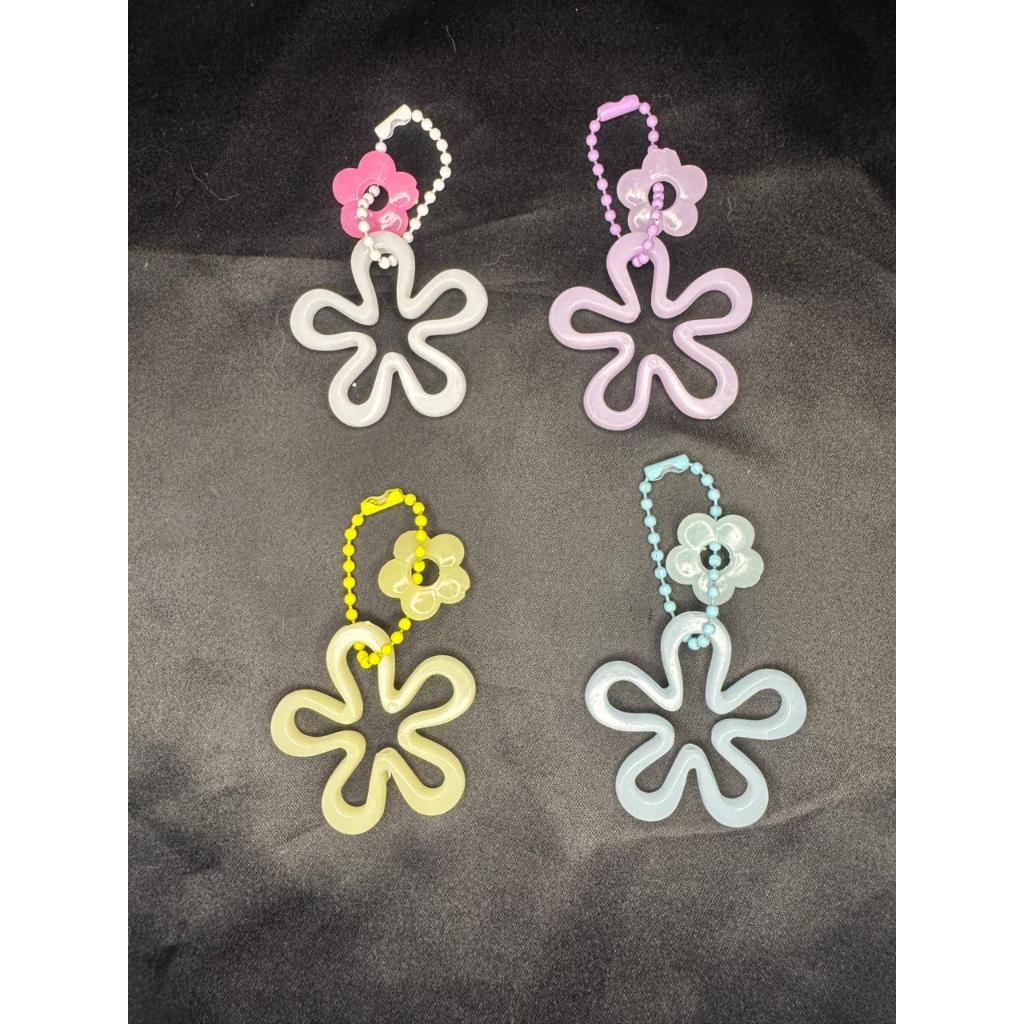 Gantungan Kunci Keychain Bunga Spongebob Korea | ganci spongebob