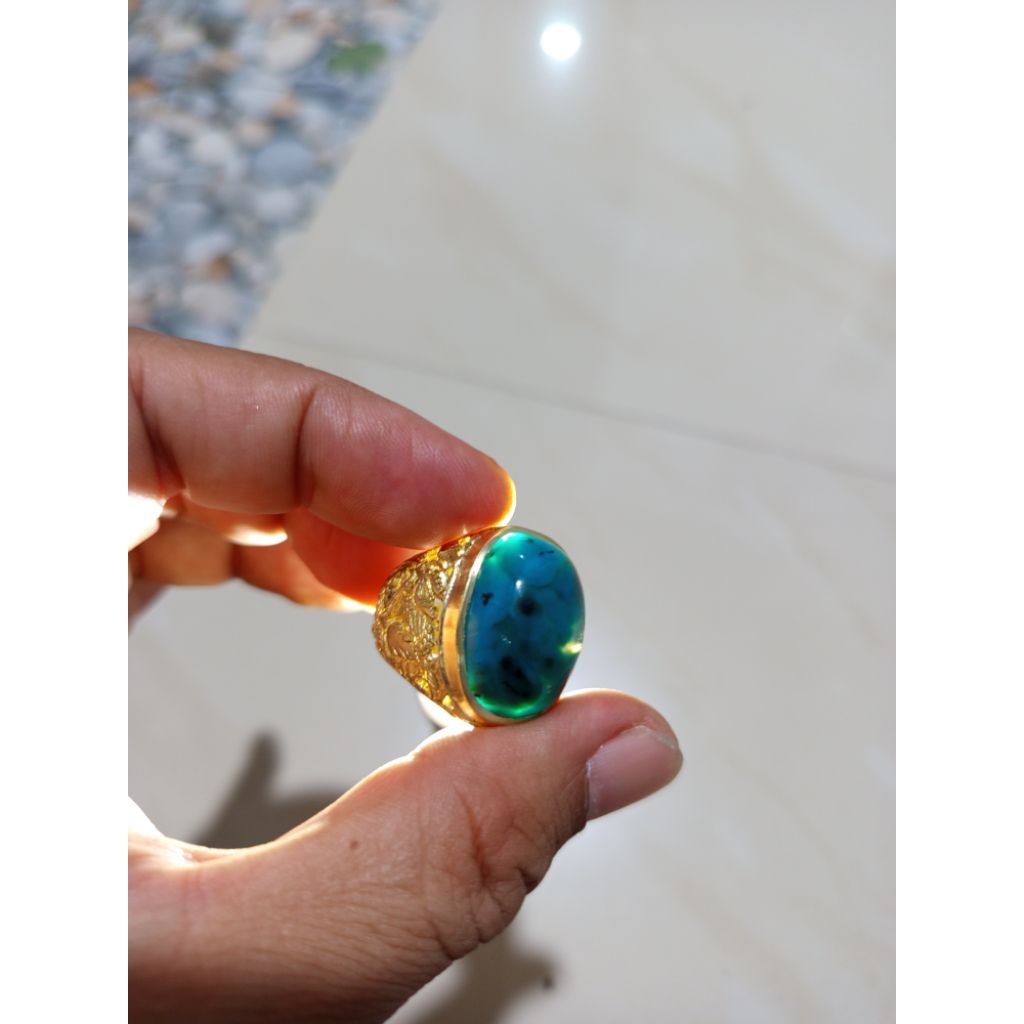 CINCIN BATU AKIK BACAN GULAU KURA