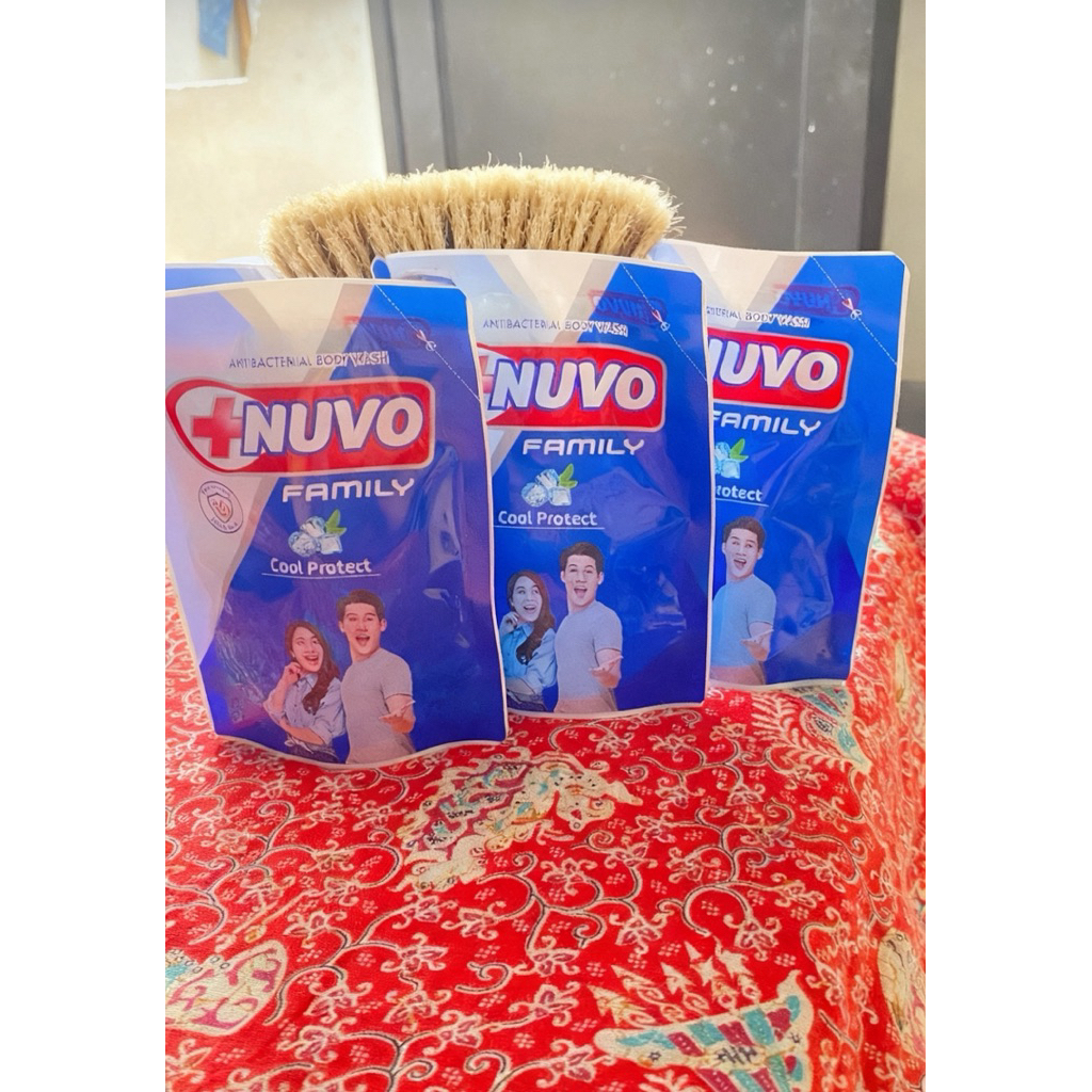 SABUN CAIR NUVO WARNA BIRU