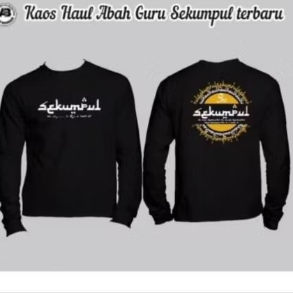 KAOS LENGAN PANJANG HAULAN SEKEMPUL KAOS ATASAN PRIA DAN WANITA
