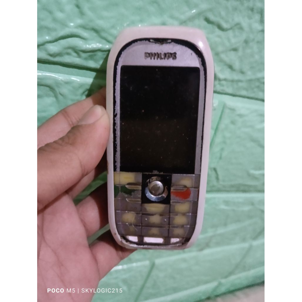 Hape Jadul PHILIPS Tempo Doeloe Hp Antik Lucu Philips Keadaan Mati Gambling