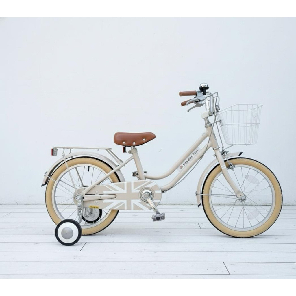 Sepeda anak LONDON TAXI 16inch IVORY (prelove like new 95%)