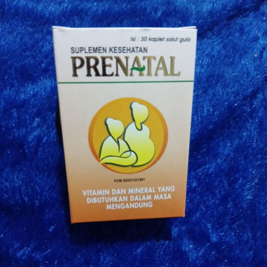 prenatal 30 tablet - vitamin ibu hamil