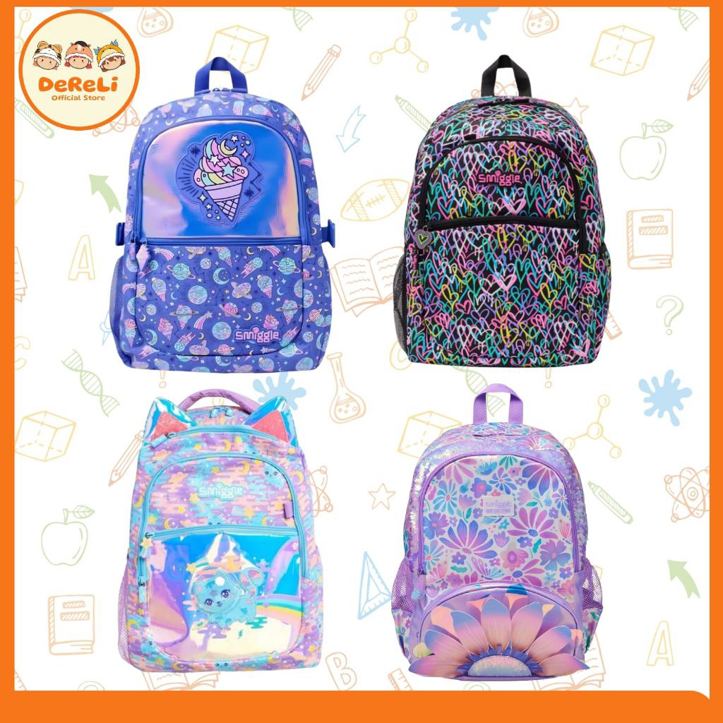 (Girls Series) Dereli Official Store - SMGL - SMIG - SGLE - SMIGGX - SMUG - Tas Ransel Bag Backpack 