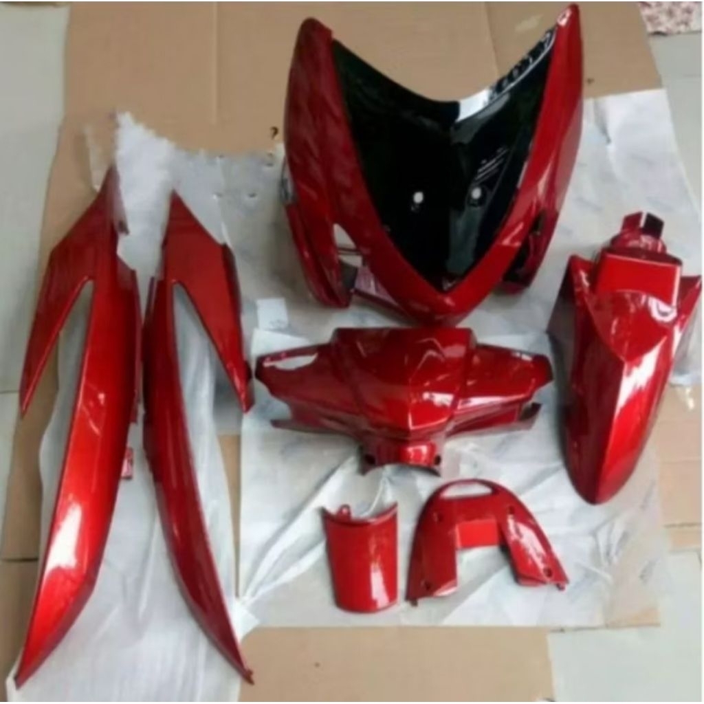 Full cover body halus vario 110 karbu