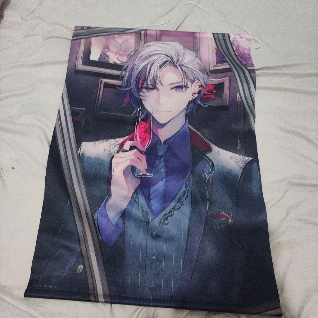 nijisanji tapestry b2 fuwa minato birthday 2022