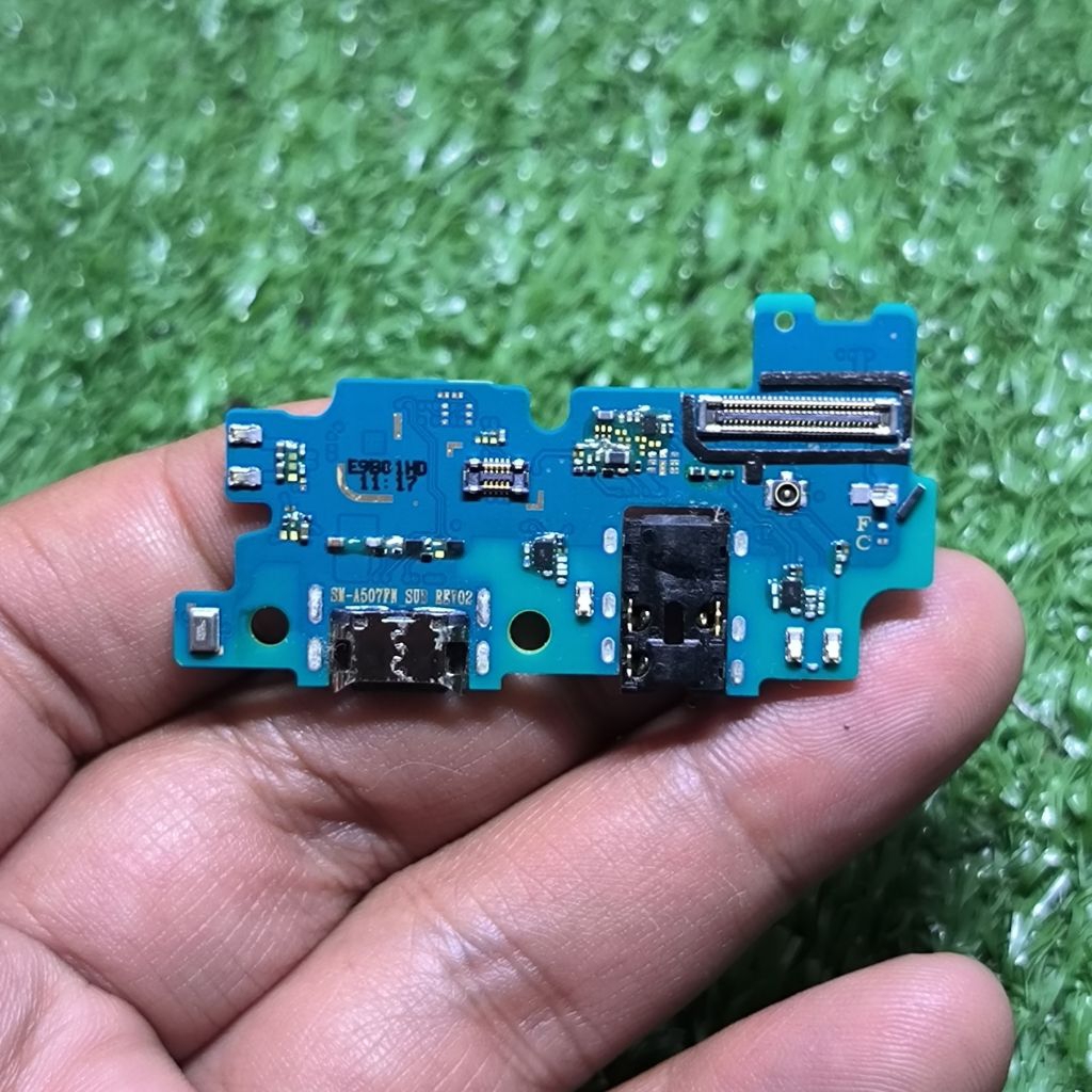 Board Charger Samsung A50S A507 - Pcb Papan Konektor Cas Ori Copotan