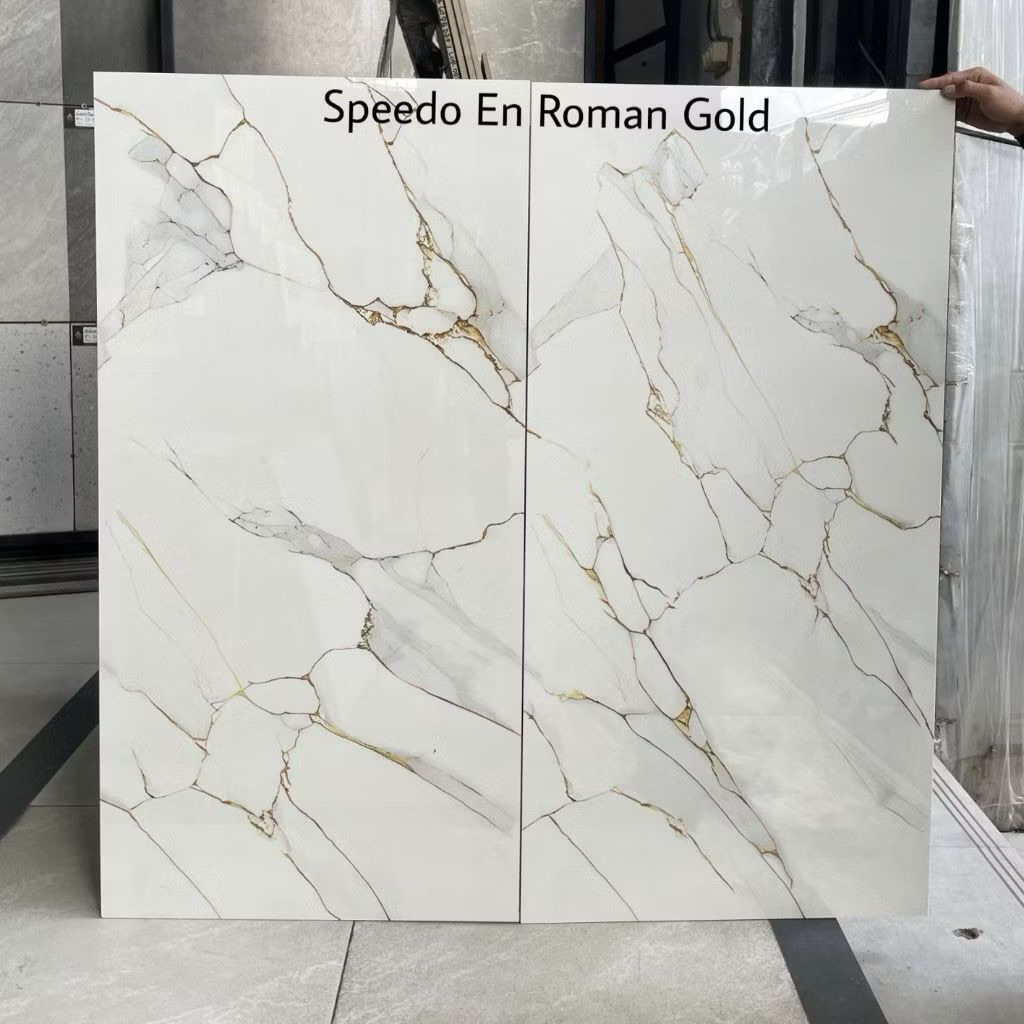 Granite Lantai Dinding 60x120 Speedo En Roman Gold Glazed Polished