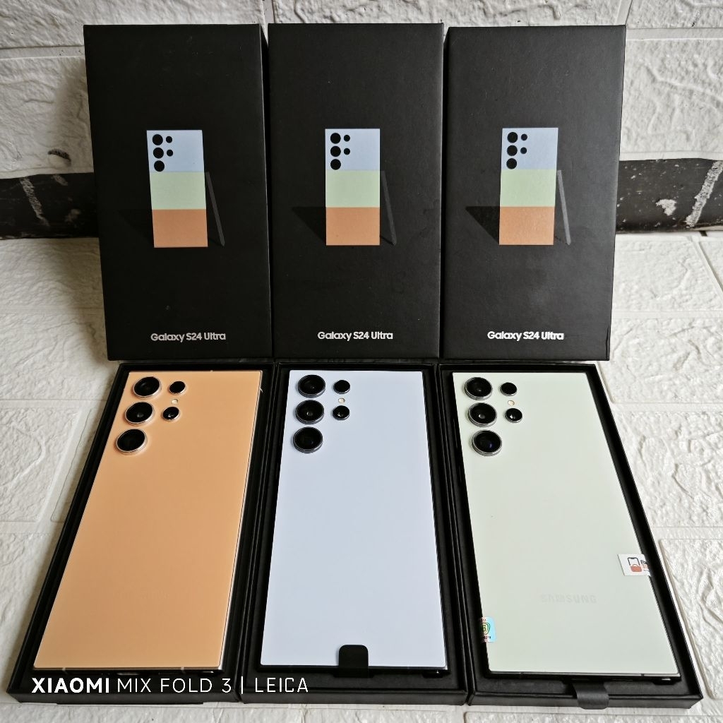 SAMSUNG S24 ULTRA 12/512GB | 12/256 EX Resmi indonesia BEKAS SECOND PRELOVED TERAWAT