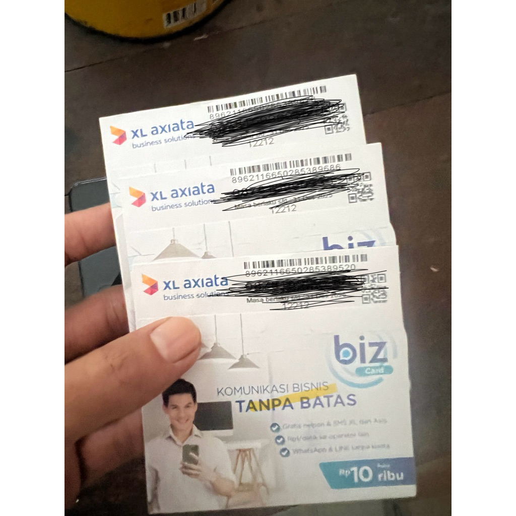 KARTU PERDANA XL BIZ ytta
