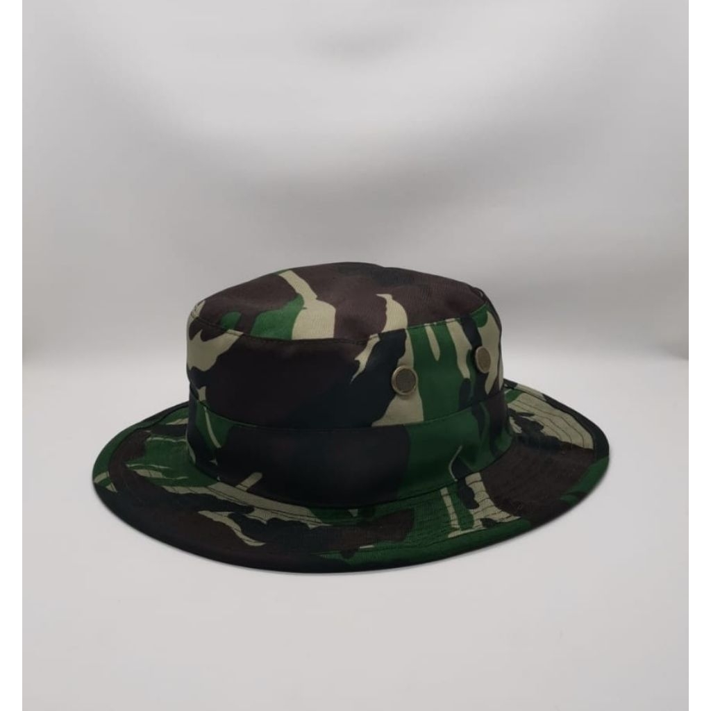 TOPI RIMBA LORENG MALVINAS | TOPI LORENG TNI | TOPI RIMBA TNI AD