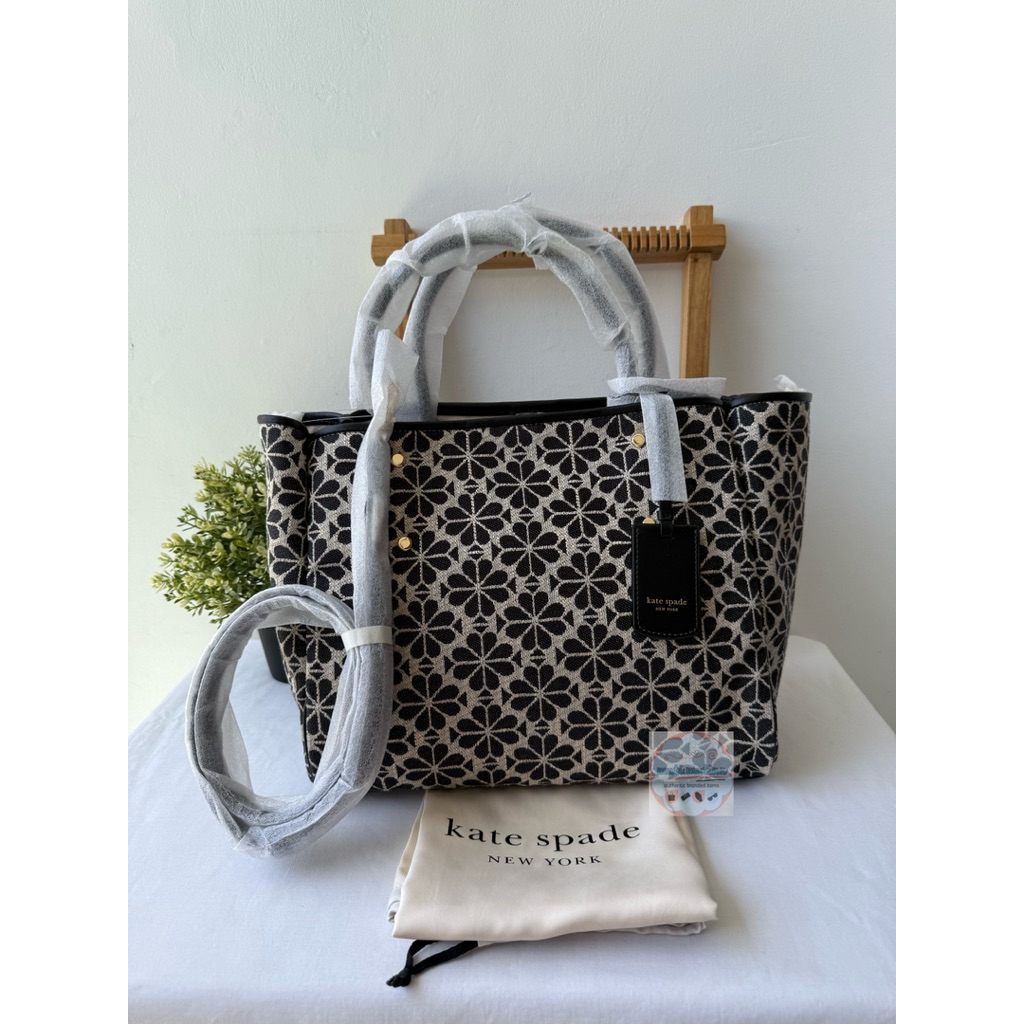 Medium Tote Spade Flower Sand Multi