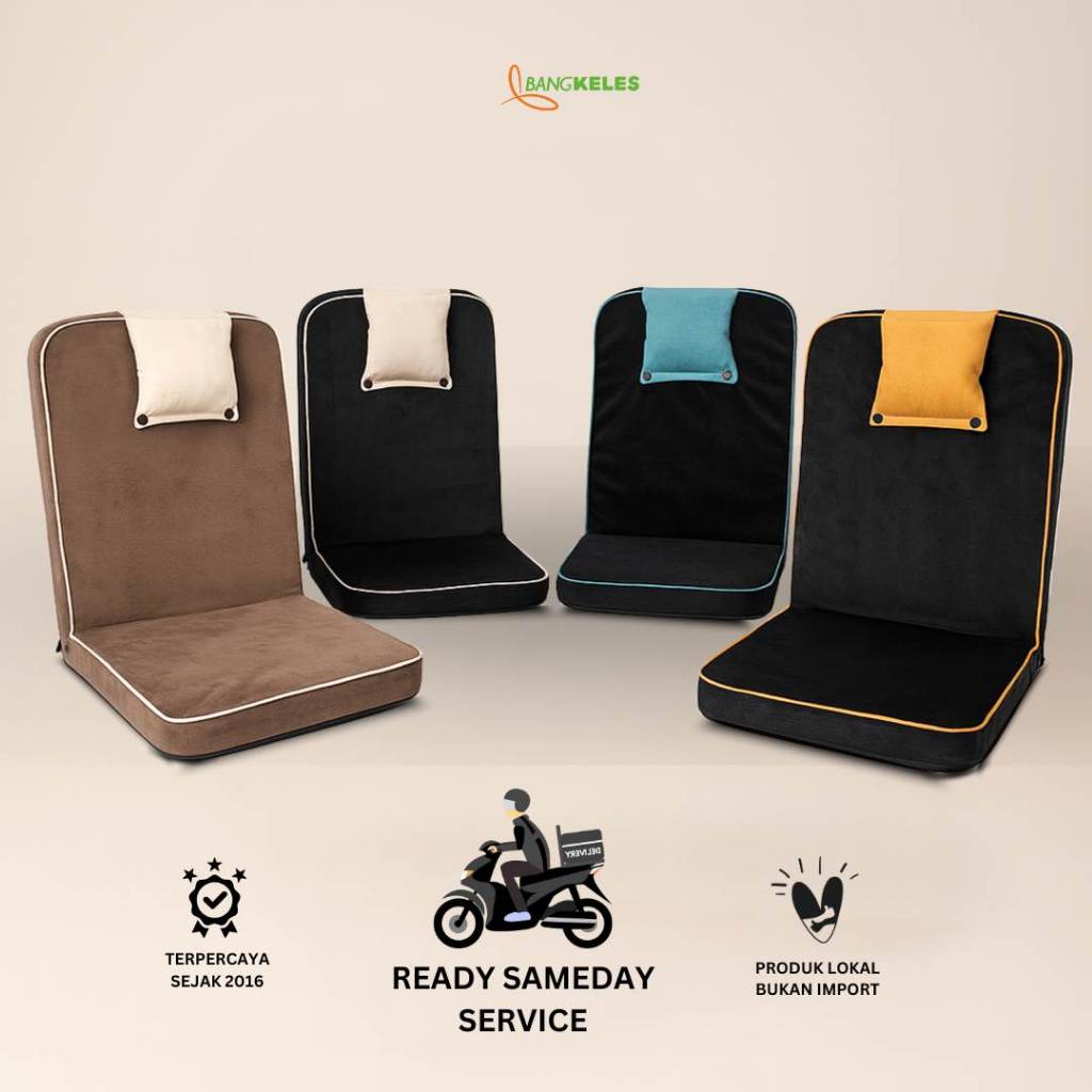 BangKELES Kursi Lesehan Lipat SAHLAN JUMBO SURABAYA / Kursi Tadarus / Sofa Lesehan Jumbo