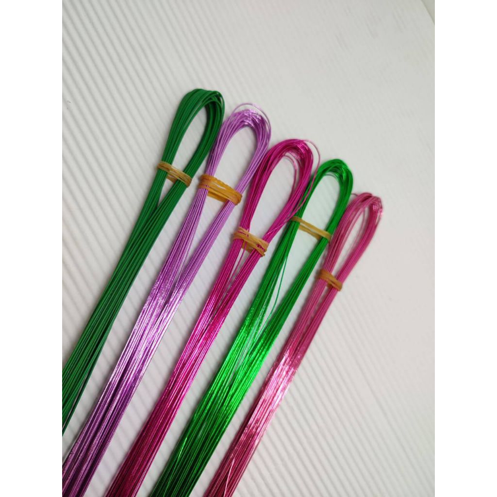 1 ikat Kawat Bunga uk 22 - 30 Pcs Kawat Bunga Tebal - Kawat Bonsai