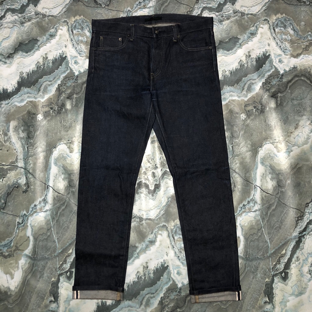 uniqlo selvedge jeans like new