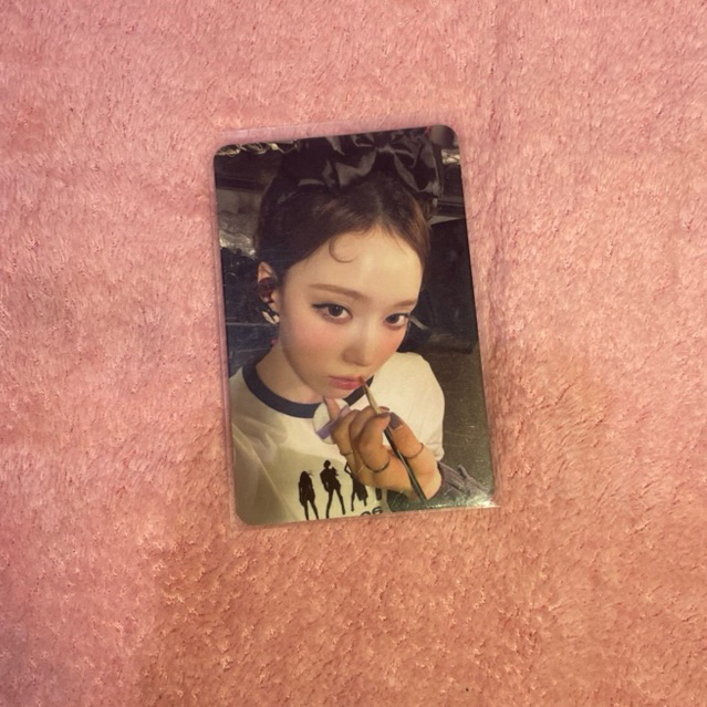 photocard winter aespa official 