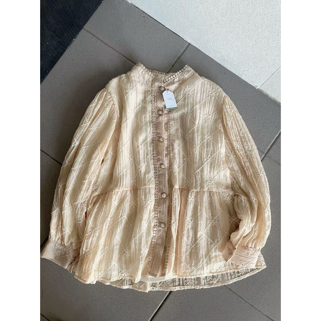 Blouse Keyra Atasan Wanita - Blouse Kondangan Casual Wanita