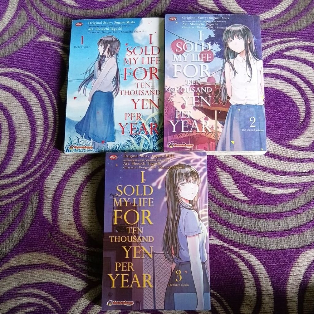 Komik I Sold My Life for Ten thousand yen per year set vol 1-3 tamat