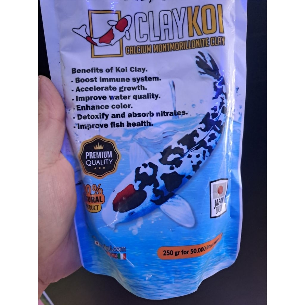 Clay Koi / Penjernih Air Kolam Koi / Penjernih Kolam