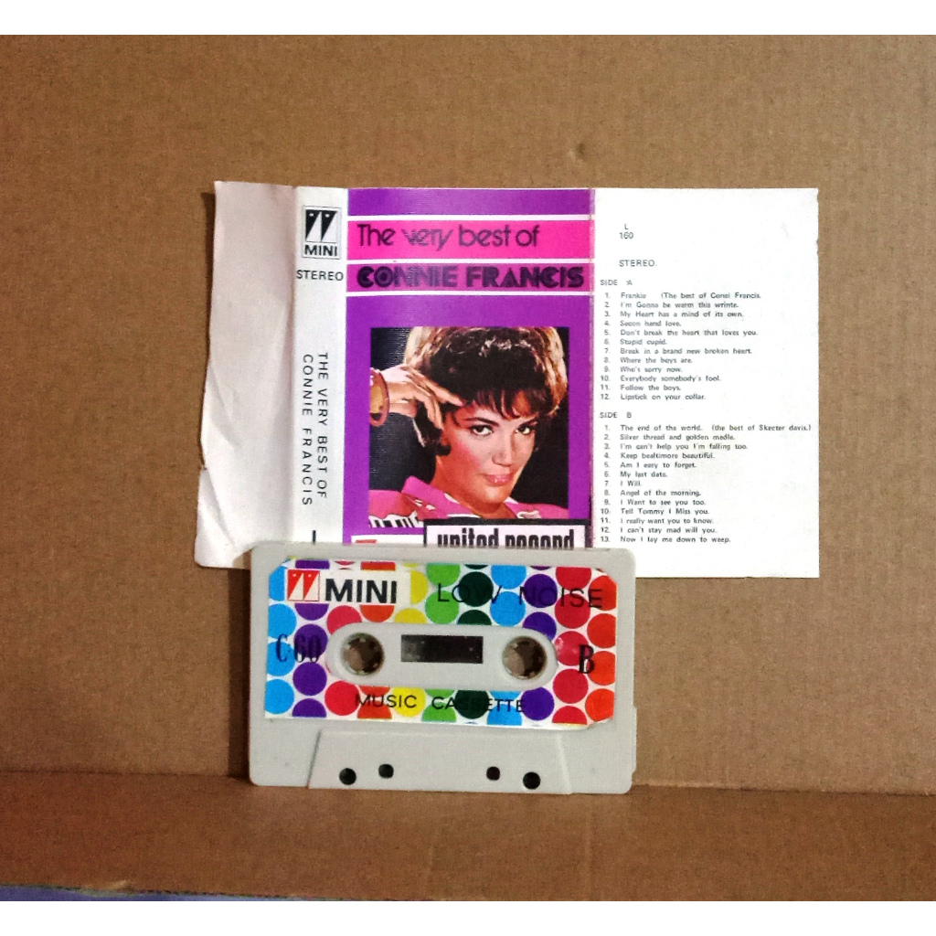 CONNIE FRANCIS - THE VERY BEST OF - Kaset
