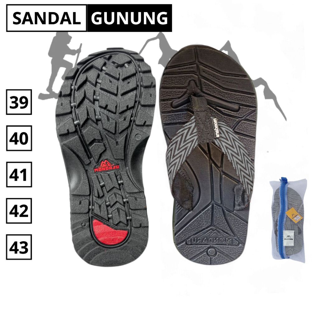 Sandal Gunung Outdoor Original Sendal Jepit Gunung Pria Wanita Terbaik