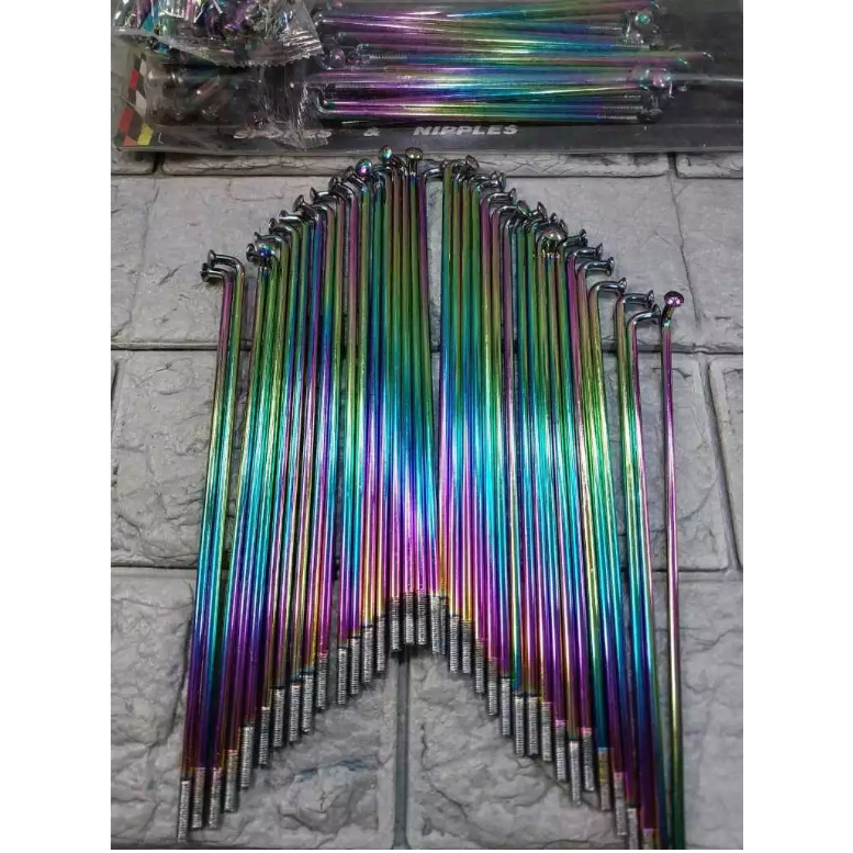 Jari jari Pelangi Sepasang/Harga Set Khusus Velg Ring 17 Lingkaran Veleg 17 Original Pelangi