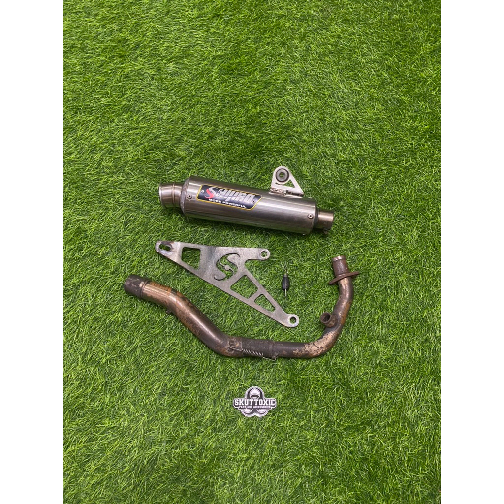 Knalpot Shijiro M3 Long Fullsystem Second For Sprint Primavera LX S LXV