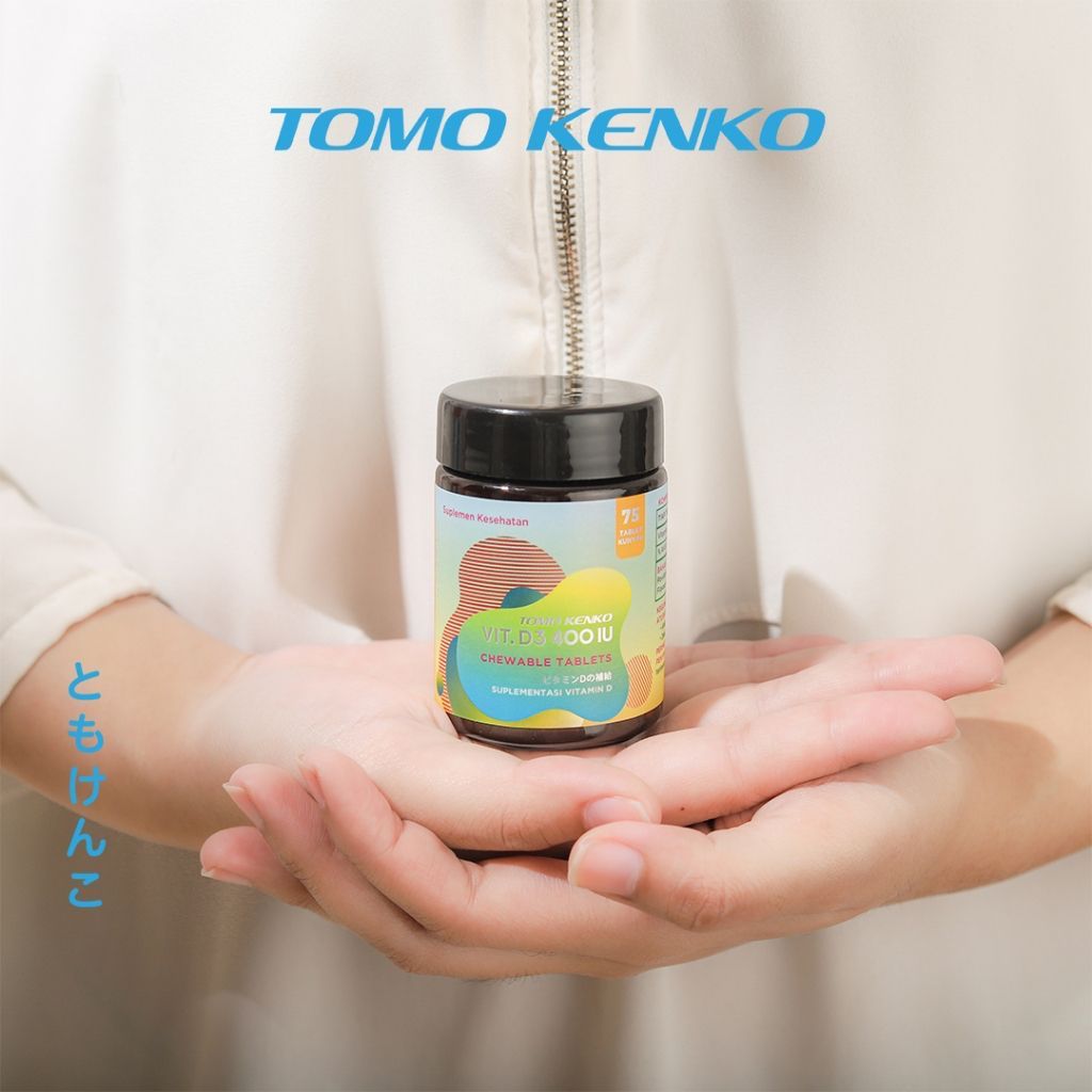 Tomo Kenko D3 400 IU Chewable (kunyah) High Quality