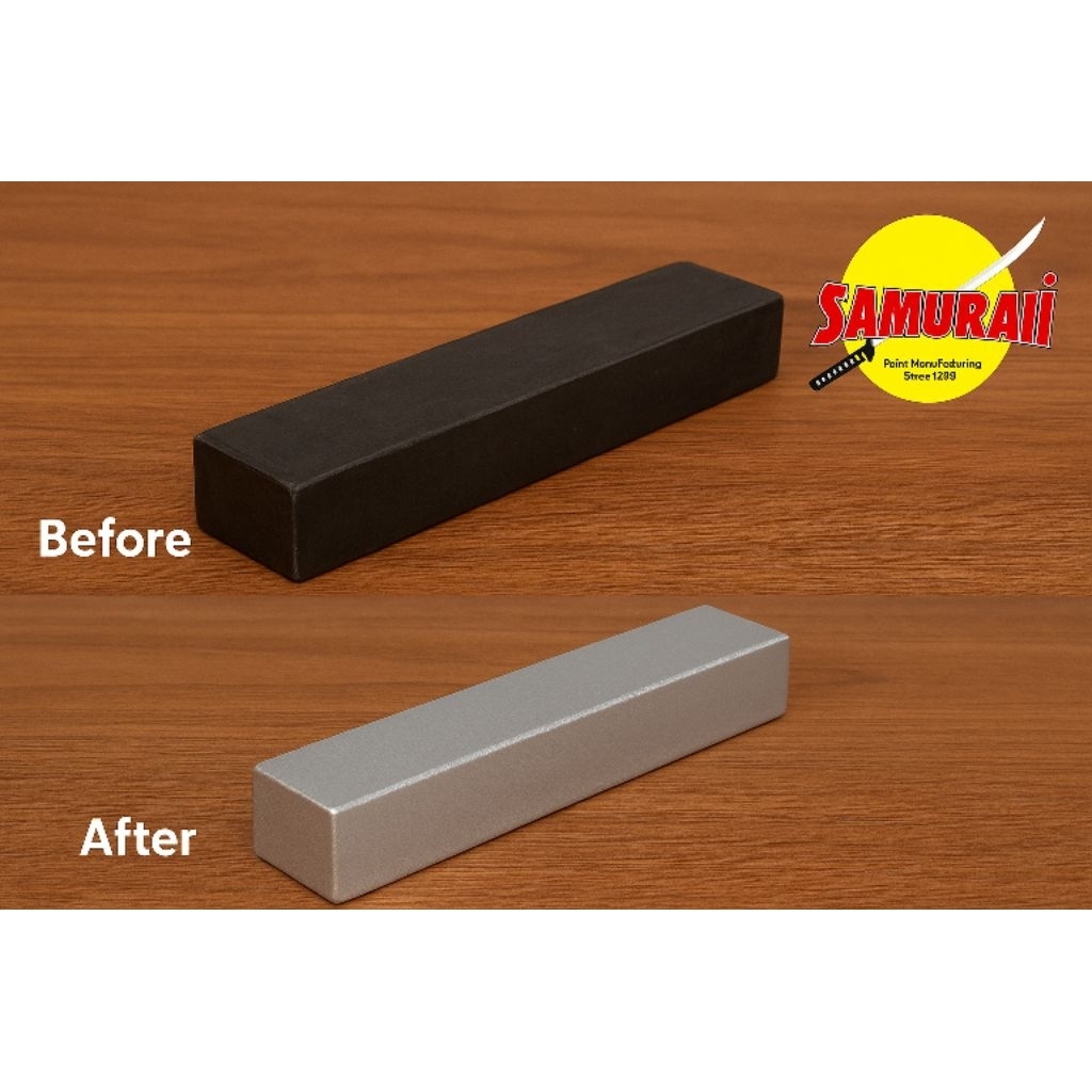 Cat Besi Warna Silver - Spesialis Silver - Samurai