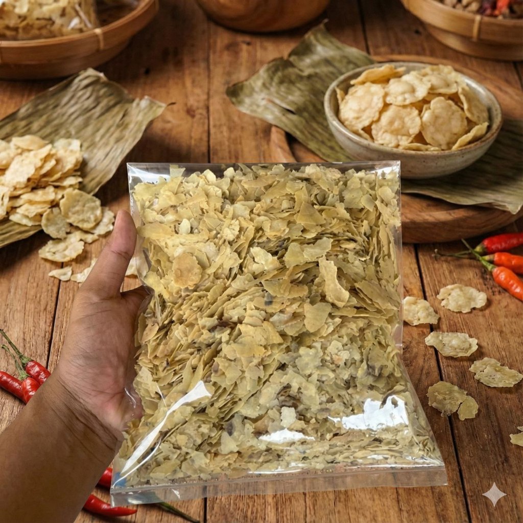 EMPING MELINJO REMUKAN MENTAH 1KG