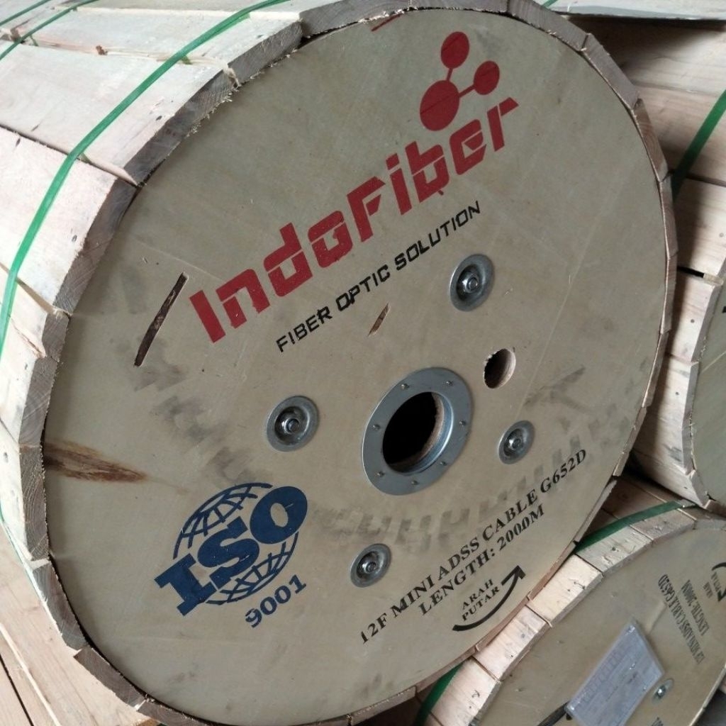 Mini adss fiber optic 12 core indofiber