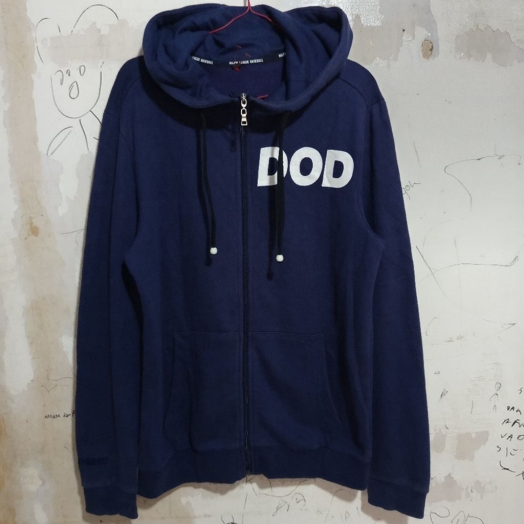 Hoodie Zipper MAJOR LEAGUE BASEBALL Orriginal Preloved