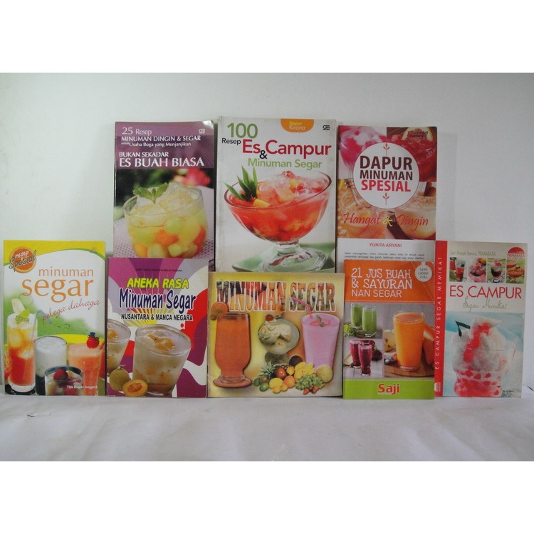 Buku Resep Minuman Segar
