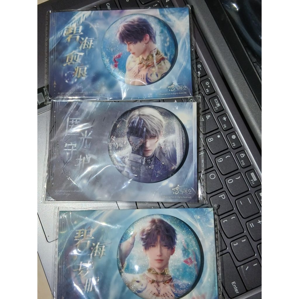 pin badges love and deepspace official xavier rafayel