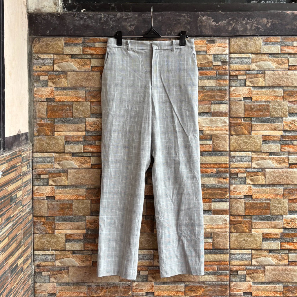 [Termurah] Uniqlo Formal Pants Tartan Good Condition