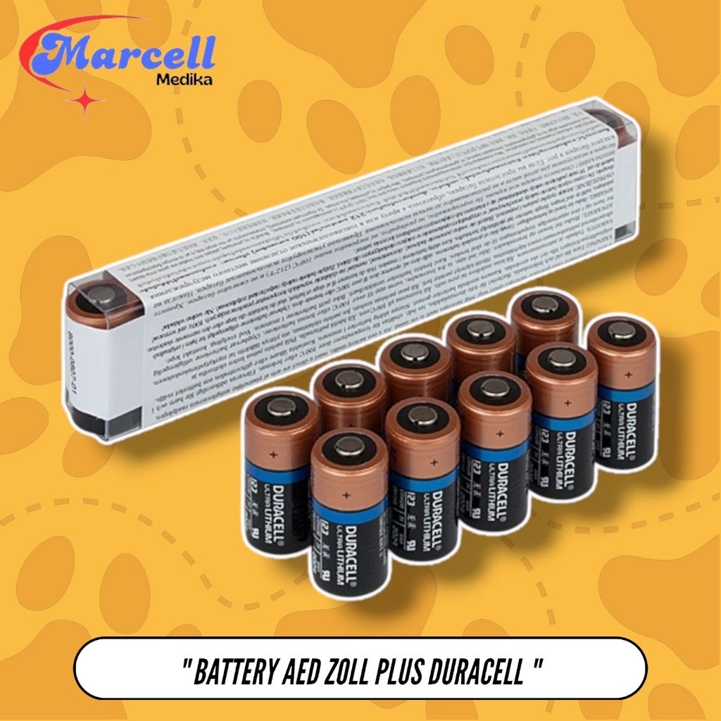 BATTERY FOR AED ZOLL PLUS / BATRE AED ZOLL PLUS DURACELL
