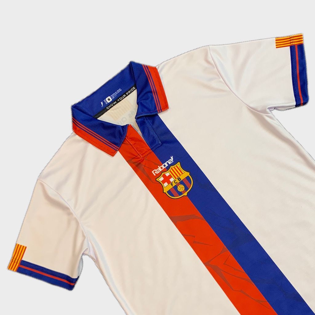 jersey rabona vintage fantasi BARCA AWAY/jersey fantasi barca/jersey retro/jersey vintage/jersey clu