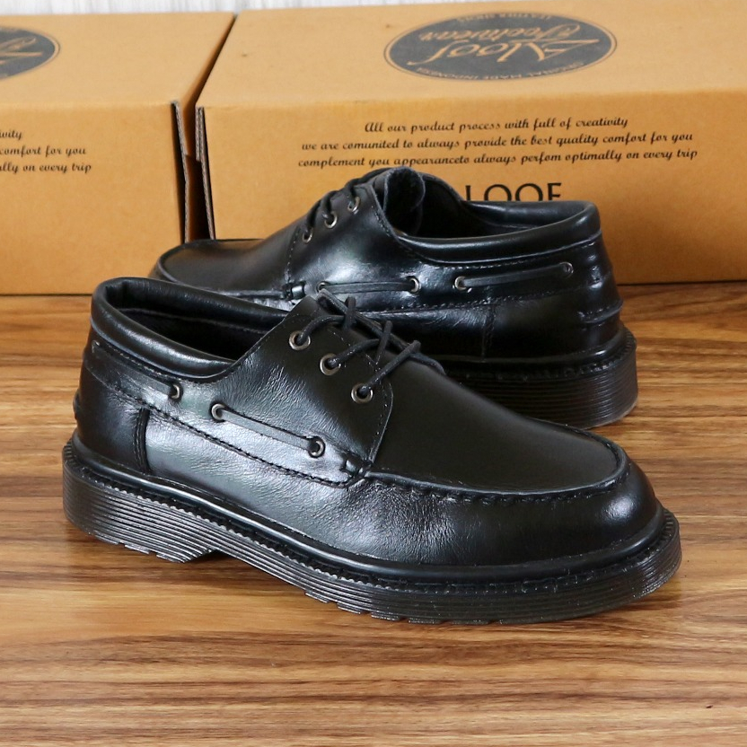 38-45 Aloof SAPATH - Sepatu Docmart Pria Kulit Asli Original Zapato Kasual Formal