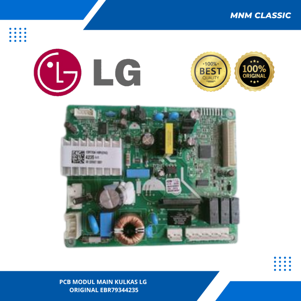 PCB MODUL MAIN KULKAS LG GN-B372SLCL ORIGINAL EBR79344235