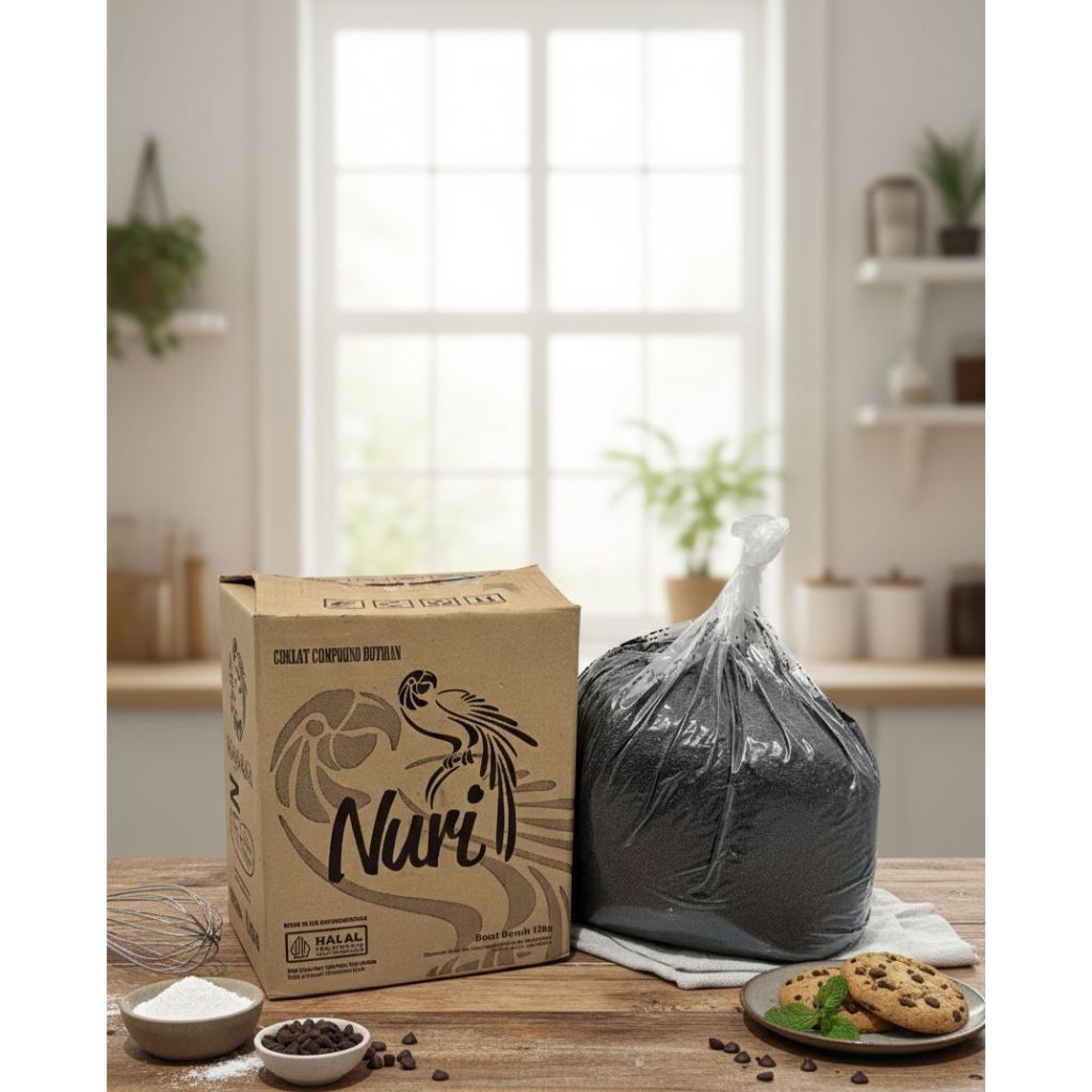 NURI CHOCOLATE MESES Meses Cokelat Nuri Meses Cokelat 12kg