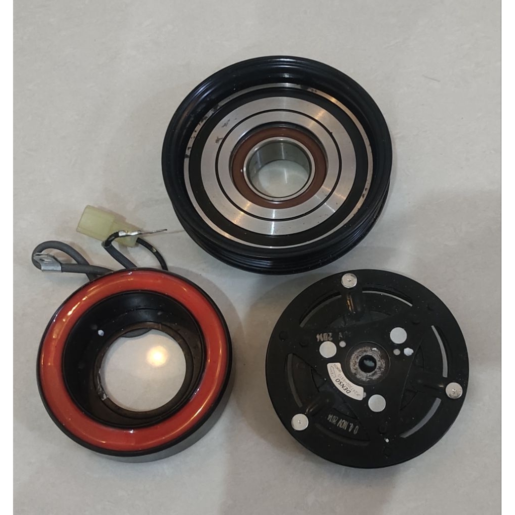 magnit clutch pulley ac set grand max gran max ori denso Jk247300-6910 ori