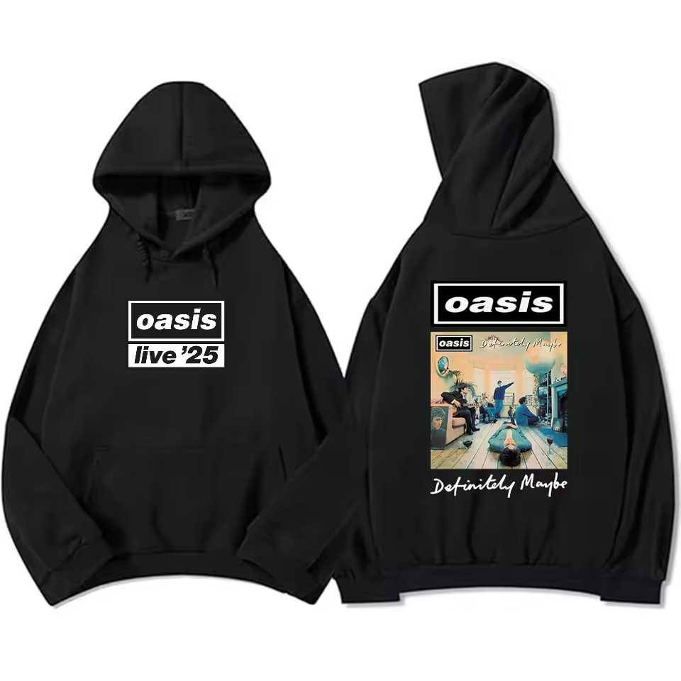 Hoodie Oasis Unisex Kekinian