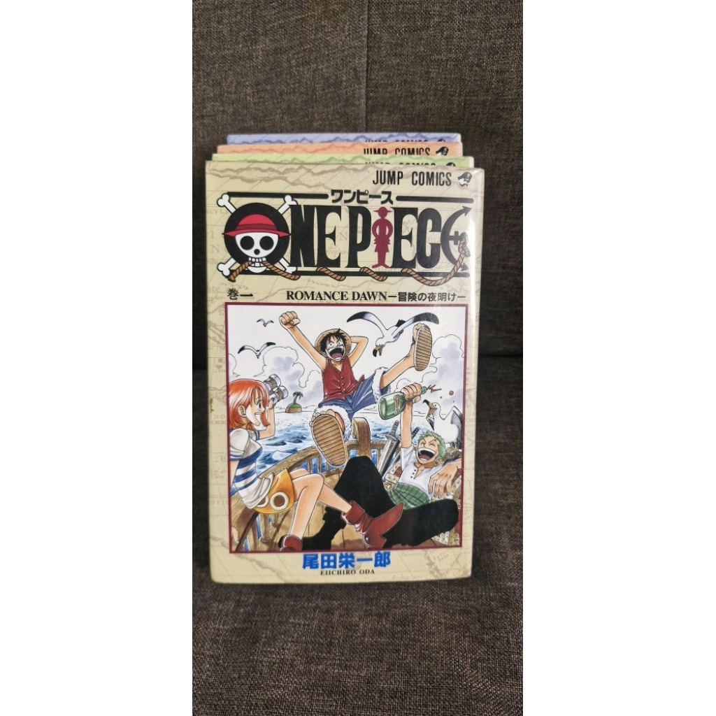 Komik One Piece 1-19 jepang original , second mulus