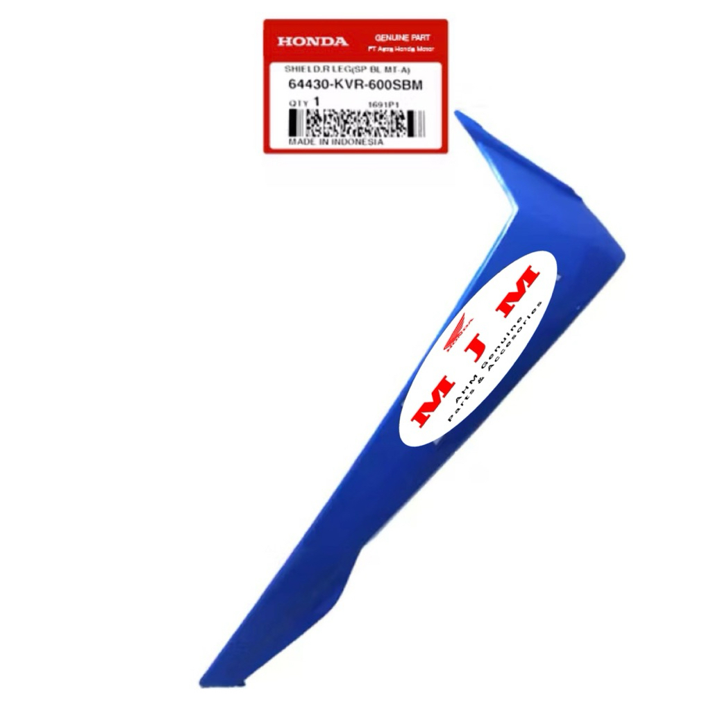64430-KVR-600SBM Cover Sayap Luar Kanan Revo 100 Biru Tua