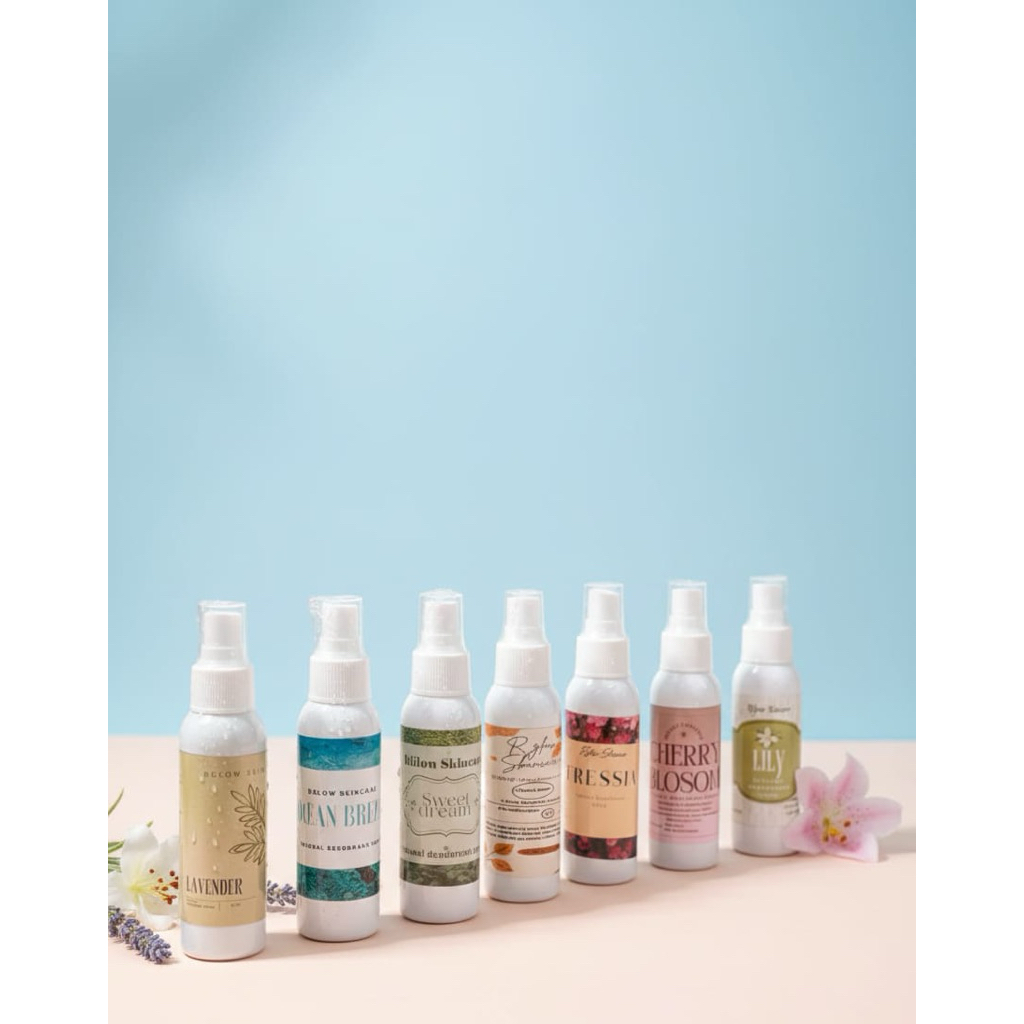 Natural Deodorant Spray Rglow Skincare 100ml Kemasan New