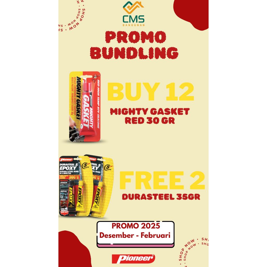 Lem serbaguna lem mesin lem besi anti bocor lem besi sealant anti bocor lem tahan panas adhesive PIO