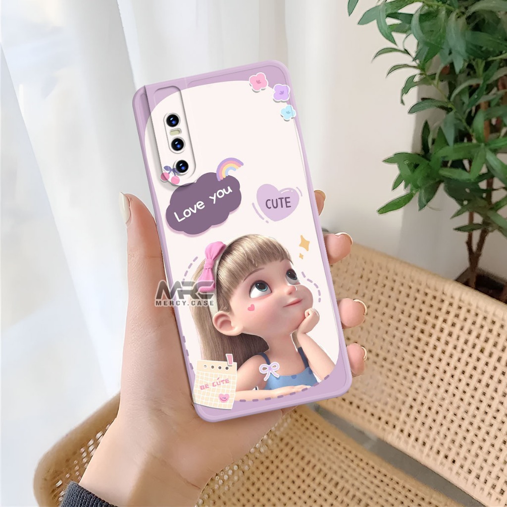 Softcase HP VIVO V15 Casing Silikon Procamera Karet Lentur Case Handphone VIVO Case Bumper Keren -19